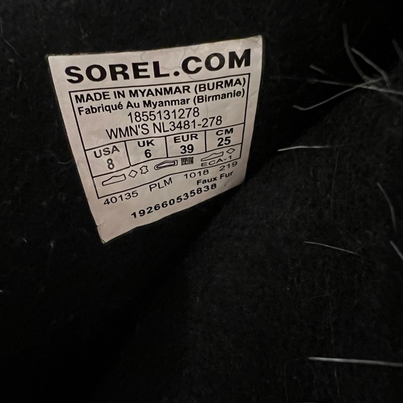 Sorel Women's Fur-Lined Winter Boots size 8 - Picture 11 of 11